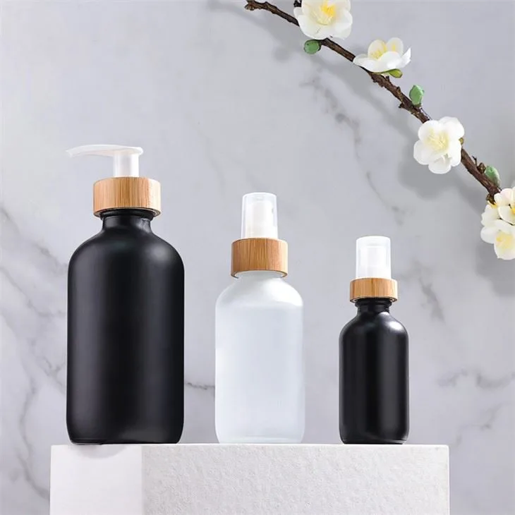 Boston Reusable Glass Spray Pump Bottle