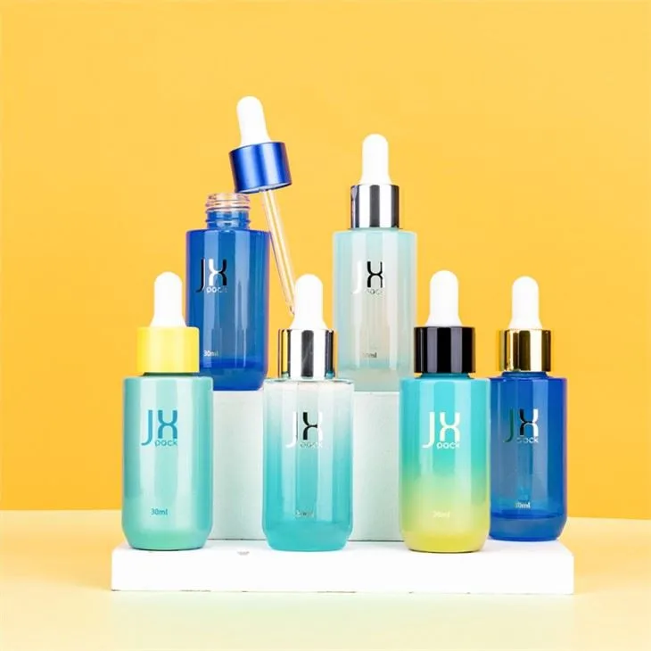 Colored Dropper Glass Bottle 30ml