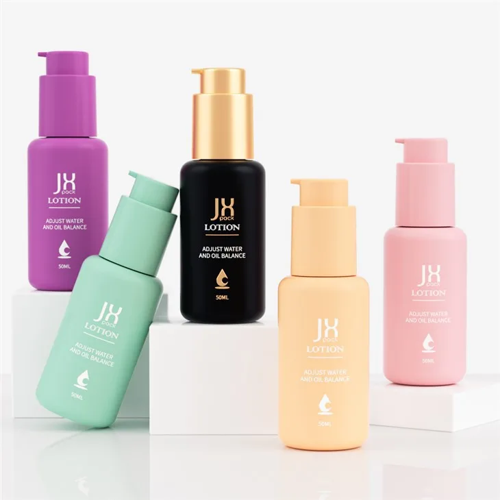 Cosmetic Lotion Pump Bottle Foundation Bottle Glass 30ml 50ml