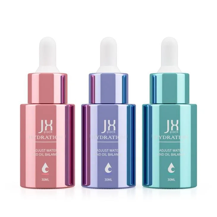 Electroplatie Uv 1 Oz Glass Dropper Bottles