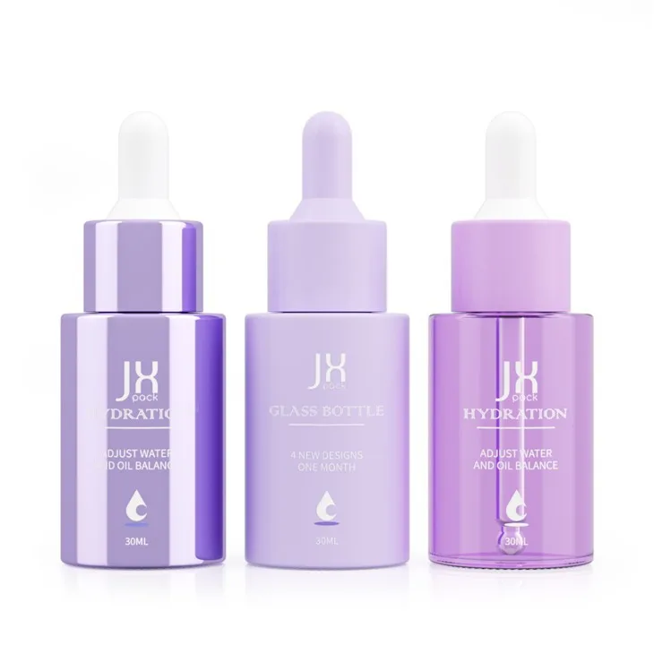 Electroplated 30ml Pipette Dropper Bottle