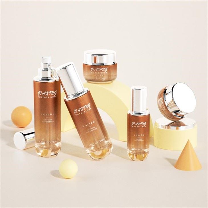 Glass Skincare Packaging Luxury Cosmetic Bottles