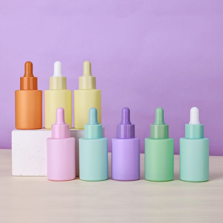 What Are The Colors Of The Glass Material Of The Tincture Dropper Bottles