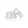 1 Oz Acrylic Cosmetic Jars White Empty Face Cream Containers
