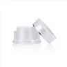 1 Oz Acrylic Cosmetic Jars White Empty Face Cream Containers