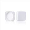 100g Square Blue Frosted Child Resistant Glass Jar