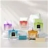100ml Empty Perfume Bottles Square Glass Fine Mist Spray Bottle