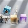 100ml Empty Perfume Bottles Square Glass Fine Mist Spray Bottle