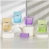 100ml Empty Perfume Bottles Square Glass Fine Mist Spray Bottle