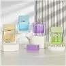 100ml Empty Perfume Bottles Square Glass Fine Mist Spray Bottle