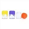 10ml 50ml Clear Concentrate Jar With Silicone Lid