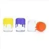 10ml 50ml Clear Concentrate Jar With Silicone Lid