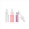 10ml Frosted Small Pipette Bottles Clear Glass Vials Sample Dropper Bottles Manufacturer