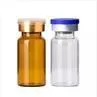 10ml PVC Dropper Glass Vial, Clear Frosted Empty Glass Vials with PVC Dropper Flip Top/Off Vial