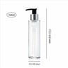 110 200 160ml Empty Foundation Bottle With Pump Shampoo Shower Body Lotion Bottle