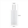 120ml Square Frosted Skincare Toner Bottle