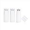 120ml White Plastic Five Steel Ball Roller Bottle Cosmetic Packaging