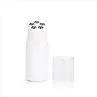 120ml White Plastic Five Steel Ball Roller Bottle Cosmetic Packaging