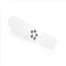 120ml White Plastic Five Steel Ball Roller Bottle Cosmetic Packaging