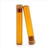 127mm Amber Glass Pre Rolled Tube With Cork