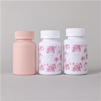 150ml White Plastic Medicine Bottle Wirh Child Resistant Cap