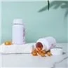 150ml White Plastic Medicine Bottle Wirh Child Resistant Cap