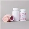 150ml White Plastic Medicine Bottle Wirh Child Resistant Cap
