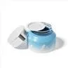 15g 30g 50g 100g Colored Inclined Shoulder Glass Cosmetic Jars