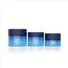 30g Small Glass Cosmetic Jars Straight Round Skin Cream Jar