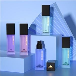 15ml 20ml 30ml 40ml Glass Square Clear Lotion Bottles