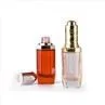 15ml 20ml 40ml Thick Bottom Square Serum Cosmetic Glass Dropper Bottle