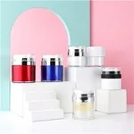 15ml 30ml 50ml White Blue Red Airless Cream Jar