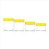 1oz 2oz 3oz 4oz Clear Childproof Jar