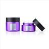 1oz 2oz 3oz 4oz Purple Glass Child Resistant Jar