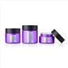 1oz 2oz 3oz 4oz Purple Glass Child Resistant Jar