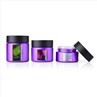 1oz 2oz 3oz 4oz Purple Glass Child Resistant Jar