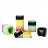 1oz 2oz 3oz 4oz Square Glass Child Proof Jar