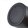 200ml Frosted Black Plastic Round Cosmetic Jar