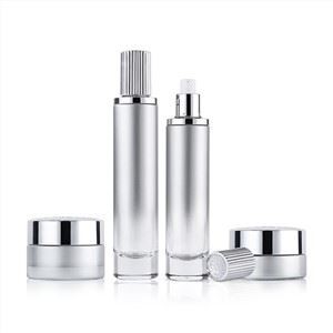 20g 100ml Glass Jar Cosmetic Packaging Skincare Bottles