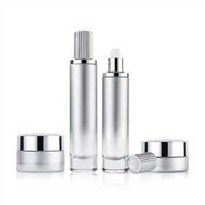 20g 100ml Glass Jar Cosmetic Packaging Skincare Bottles