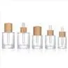 20ml 30ml 50ml Clear Glass Dropper Bottles