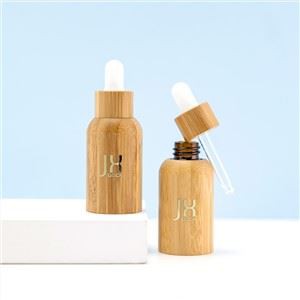 20ml 50ml 100ml Bamboo Essential Oil Dropper Bottle
