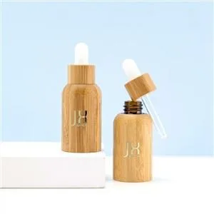 20ml 50ml 100ml Bamboo Essential Oil Dropper Bottle