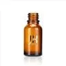 20ml Glass Brown Dropper Bottles Childproof Bamboo Cap