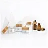 20ml Glass Brown Dropper Bottles Childproof Bamboo Cap