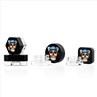 3/5/7/9g Hexagonal Round Glass Child Proof Jar