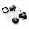 3/5/7/9g Hexagonal Round Glass Child Proof Jar