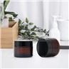 30 50 Ml Cosmetic Face Lotion Glass Jars With Screw Top Plastic Lid