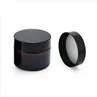 30 50 Ml Cosmetic Face Lotion Glass Jars With Screw Top Plastic Lid