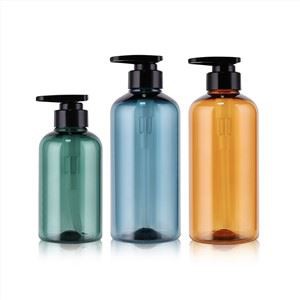 300ml 500ml PET Conditioner Bottles Empty Body Lotion Bottles
